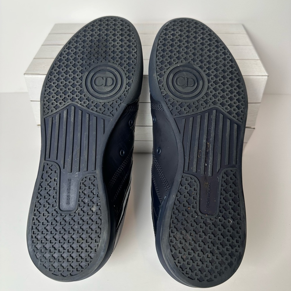 Men’s DIOR B18 shoes 41.5 blue leather - Picture 5 of 11